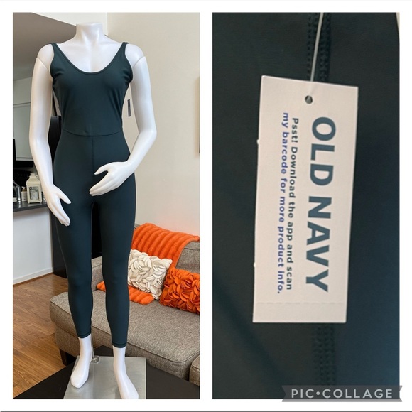 Old Navy Tops - ❣️🆕Old Navy PowerSoft Sleeveless 7/8 Bodysuit❣️